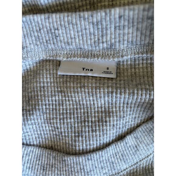 Aritzia TNA WAFFLE RAGLAN LONGSLEEVE - Picture 4 of 4